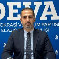 Deva Partisi Elazığ İlBaşkanıAv.Mehmet Kangal Faiz Kararına Tepki Gösterdi .